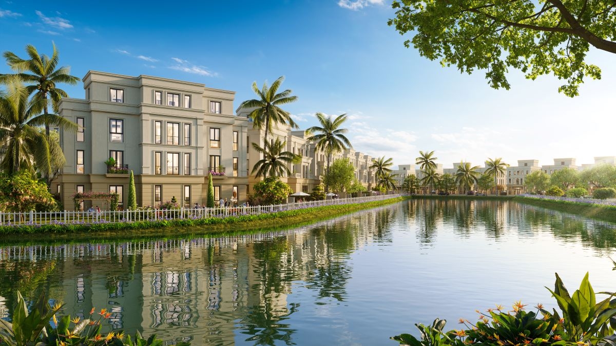 Villa song lập view hồ tại Vinhomes Green City chỉ chiếm số lượng rất nhỏ.