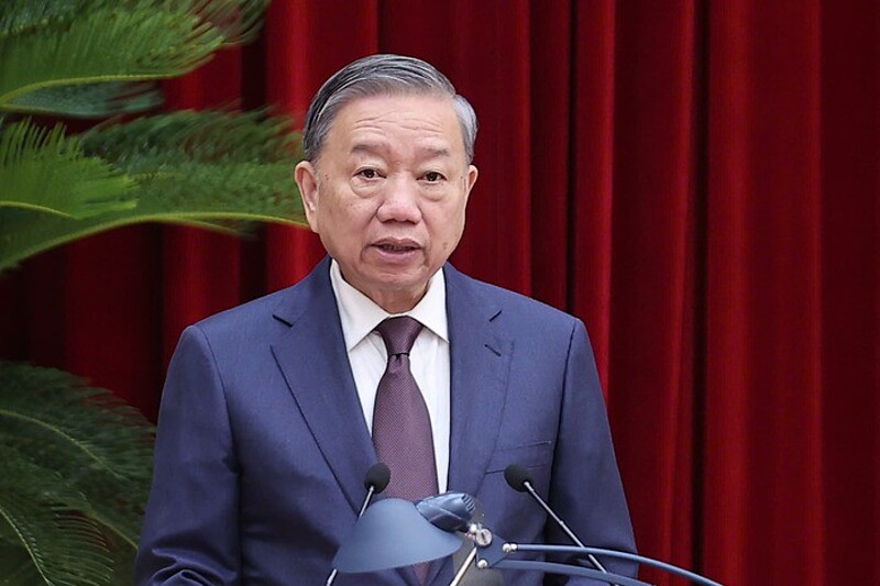 Tổng Bí Thư Tô Lâm tại Phiên Khai Mạc Hội Nghị Trung Ương 12- Khóa XIII.