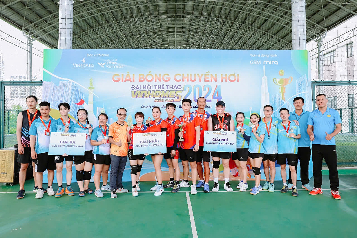 Đại hội Thể thao Vinhomes 2025 tại Vinhomes Grand Park sẽ diễn ra trong 2 ngày 2 - 3/8.