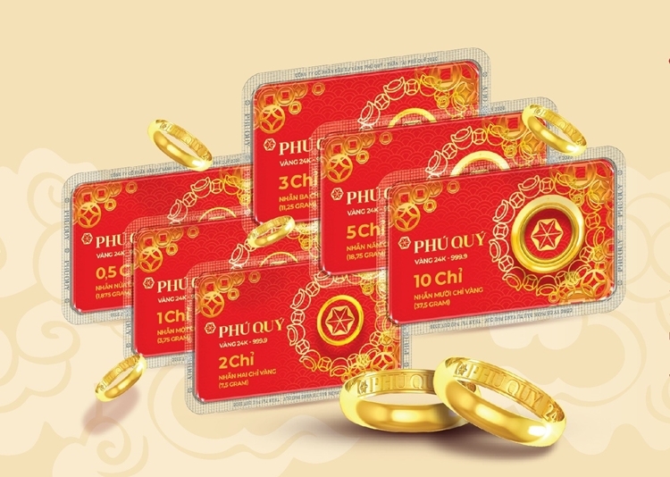 Phú Quý điều chỉnh giảm giá vàng nhẫn.