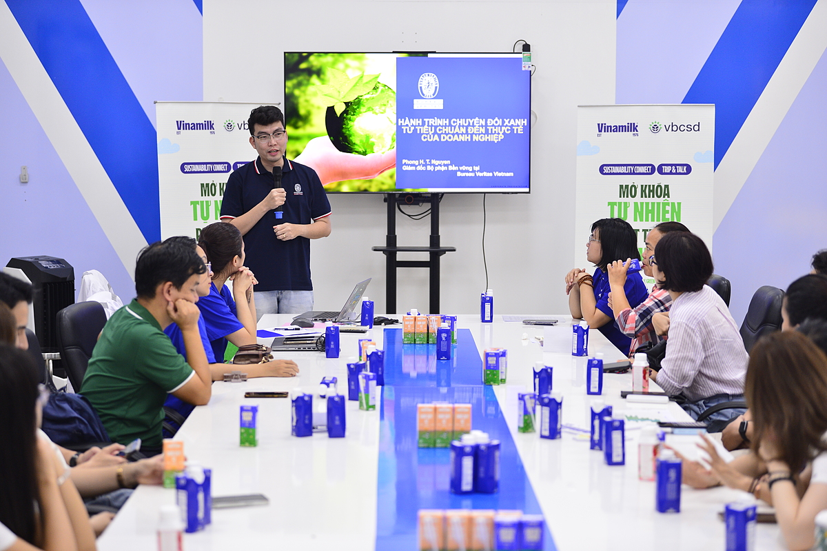 Ông Nguyễn Huỳnh Thanh Phong – Giám đốc Phát triển Bền vững Bureau Veritas Việt Nam. Ảnh: Quang Định.