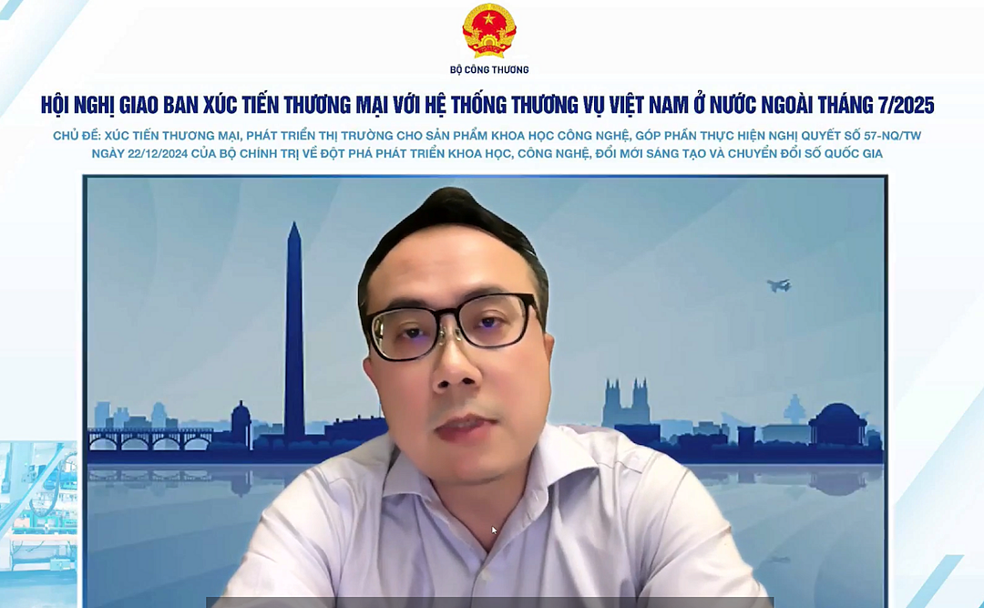 Ông Đỗ Ngọc Hưng, Tham tán Thương mại Việt Nam tại Hoa Kỳ.