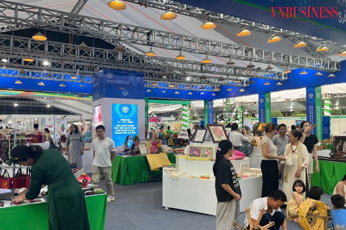 Quang cảnh Hội chợ.