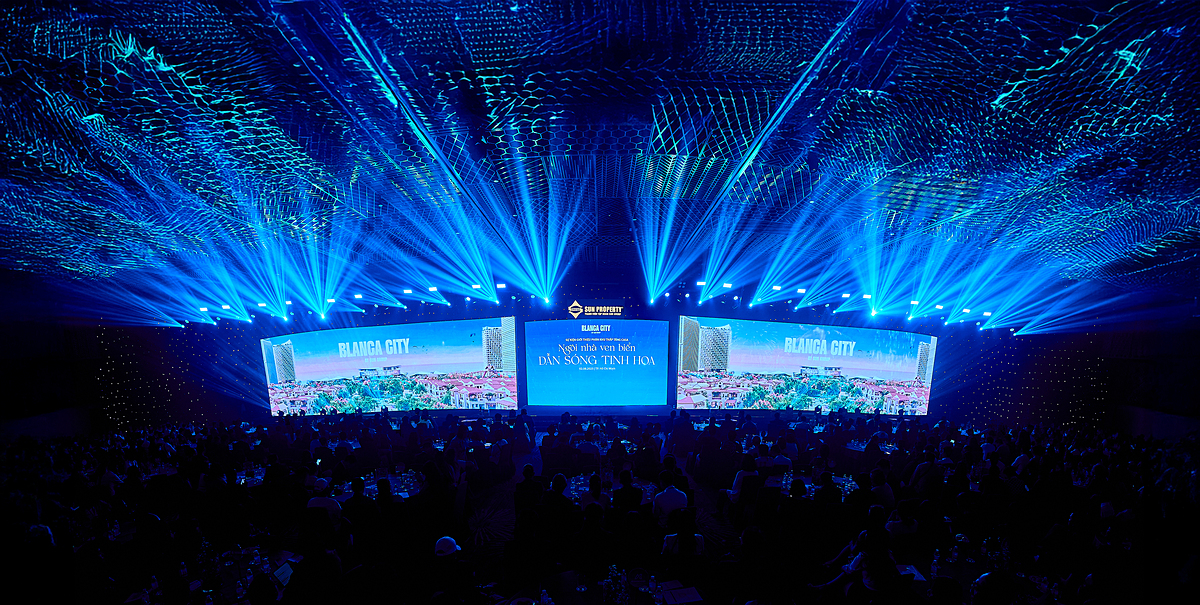 Toàn cảnh sự kiện giới thiệu phân khu thấp tầng Casa thuộc đô thị biển Blanca City.