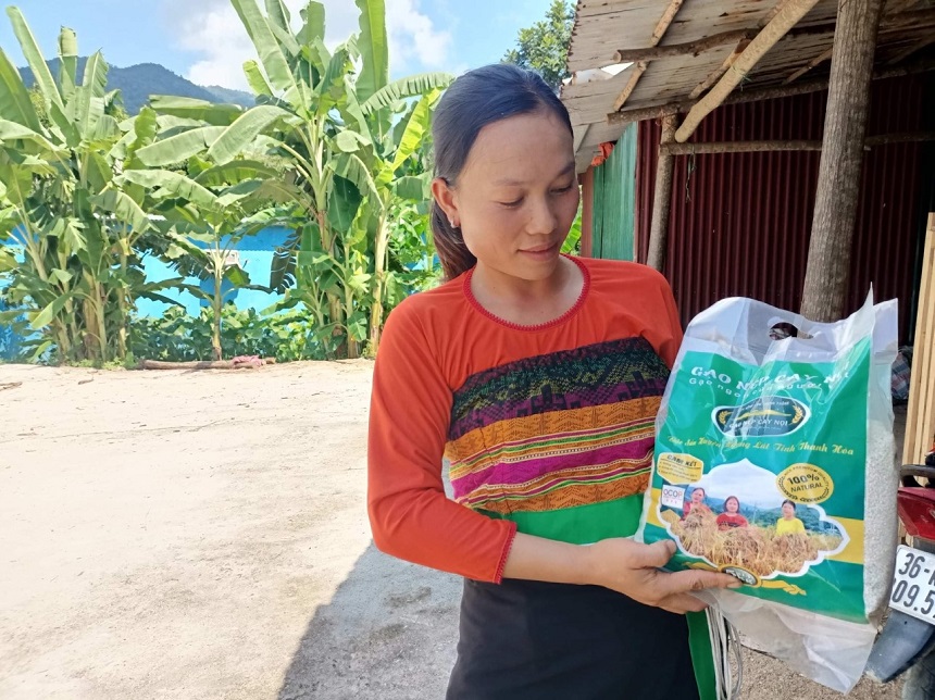 Năm 2021, lúa nếp Cay Nọi được chứng nhận sản phẩm OCOP 3 sao.