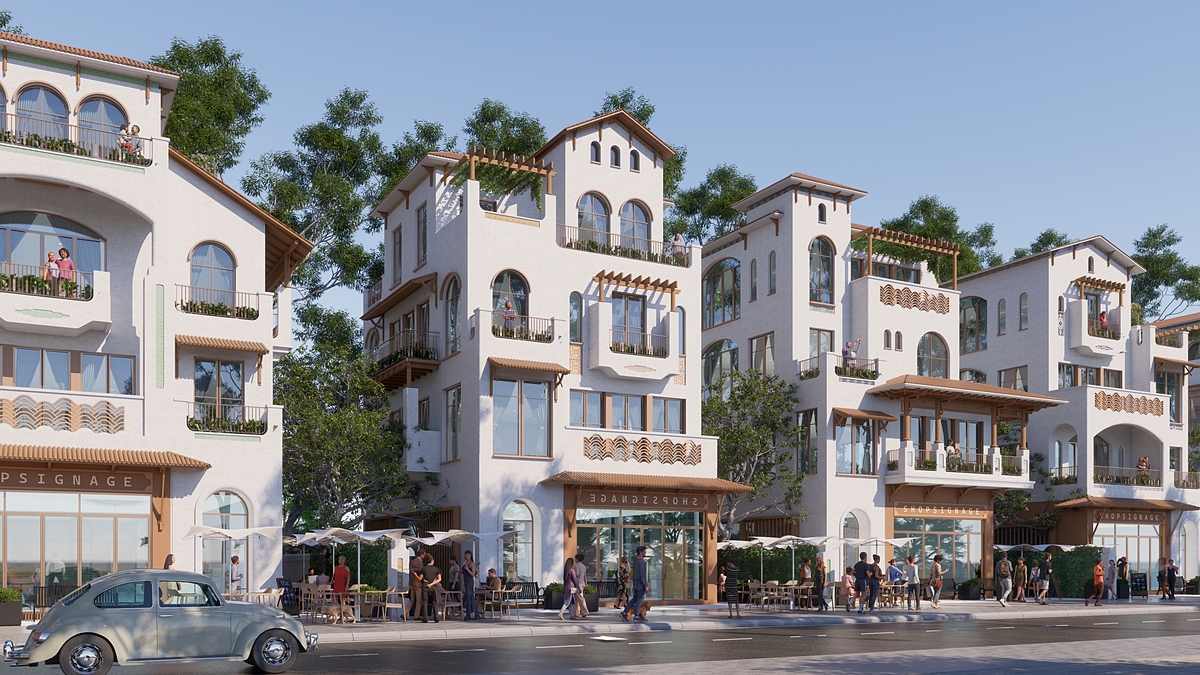 Dãy nhà phố, biệt thự Casa với thiết kế linh hoạt 3–4 tầng nổi và 1 tầng hầm đa năng.