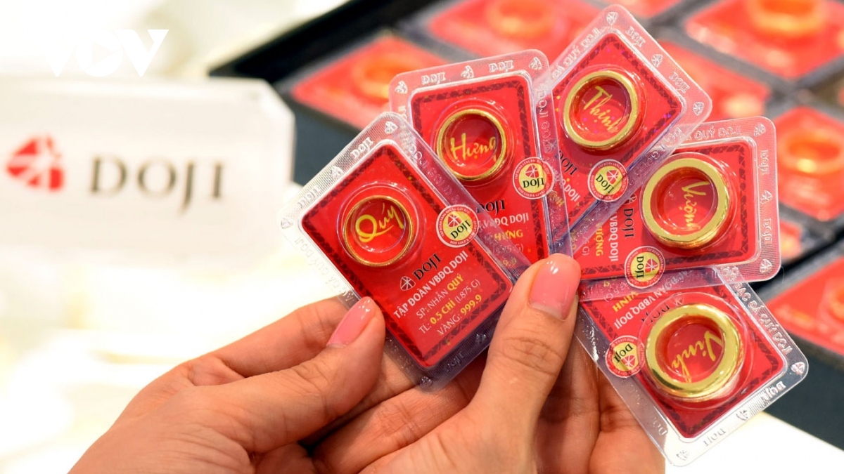 Mở cửa phiên sáng 6/8, giá vàng trong nước không ghi nhận sự biến động.