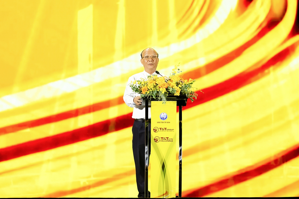 Ông Nguyễn Tất Thắng, Chủ tịch HĐQT Tập đoàn T&T Group phát biểu tại sự kiện.