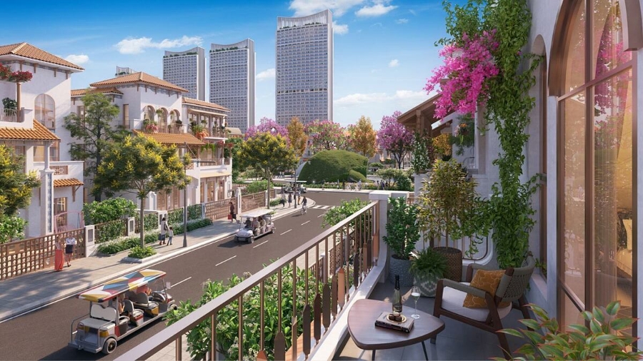 Casa mang cảm hứng Iberia giao thoa với bản sắc văn hóa Nam Bộ.