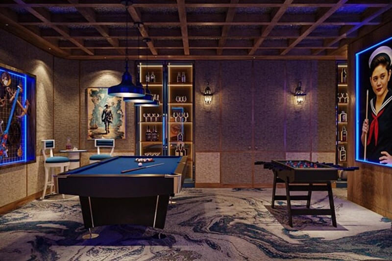 Tầng hầm đa năng của Casa mở ra khả năng tùy biến không giới hạn.