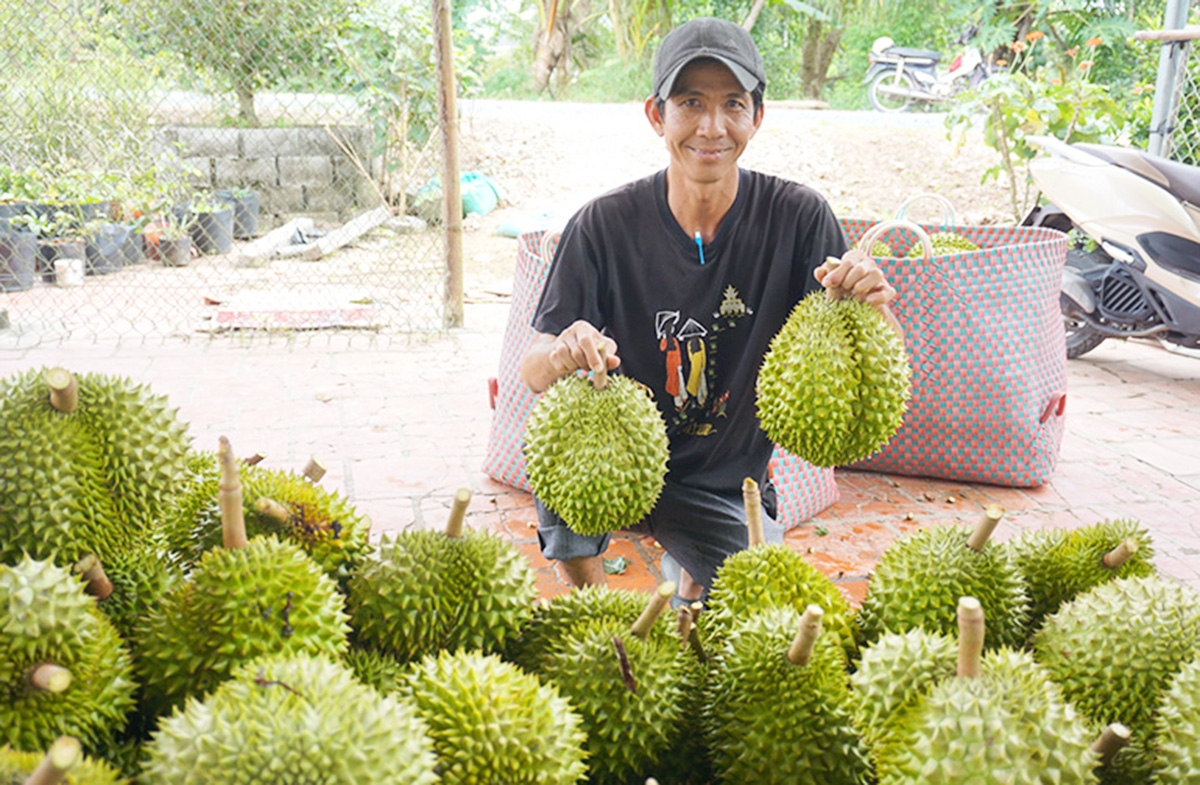 Trong lộ trình xây dựng nông thôn mới, đời sống của người dân Phú Hựu ngày càng được nâng cao &lpar;Ảnh: BĐT&rpar;.