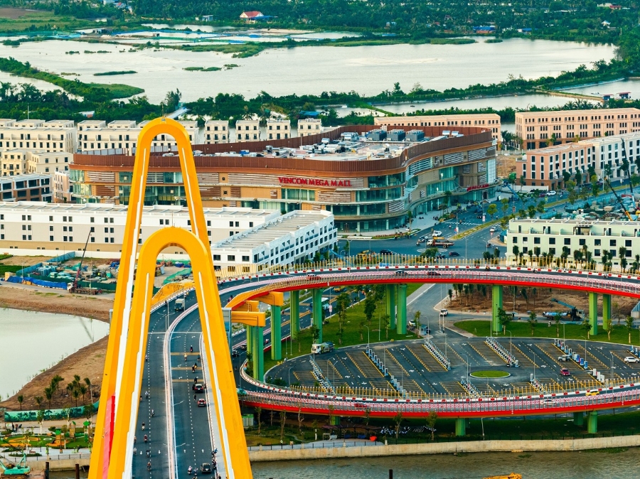 “Kỳ tích” Thủ Thiêm đang lặp lại tại đảo Vũ Yên, Hải Phòng với hệ thống hạ tầng đã và đang phát triển mạnh mẽ.