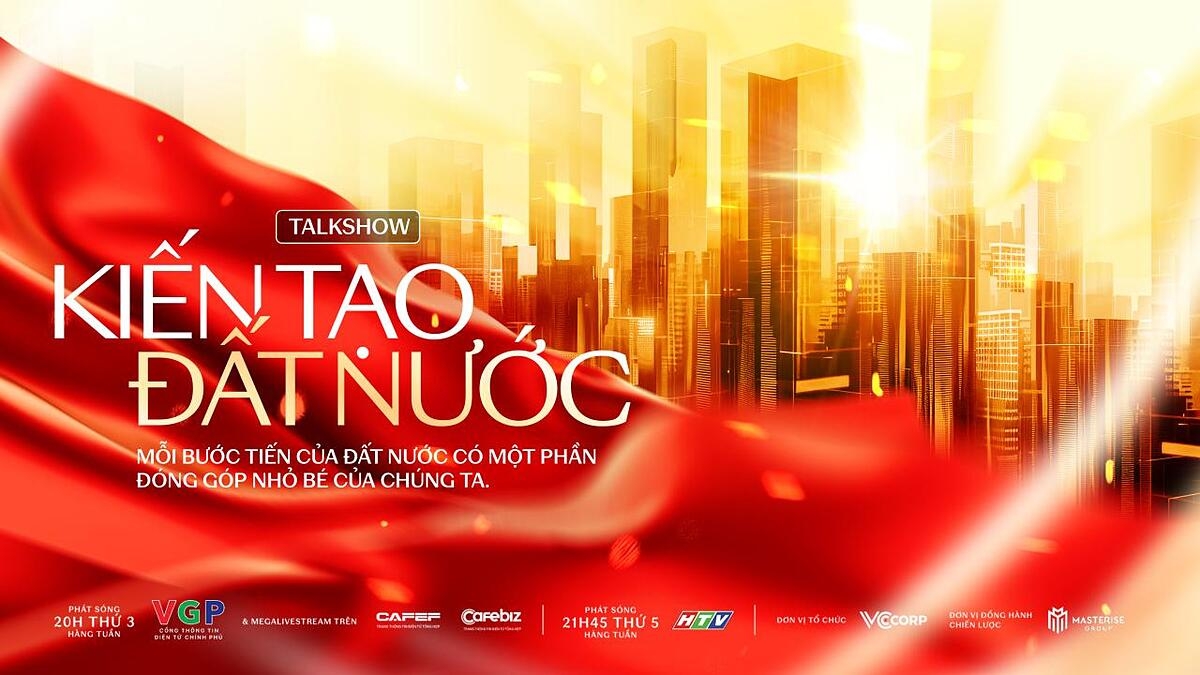 Masterise Group sẽ đại diện khối Kinh tế tư nhân tham gia chia sẻ kinh nghiệm, tầm nhìn và chiến lược kiến tạo những giá trị bền vững, nâng tầm chuẩn sống cho người Việt tại Talkshow “Kiến tạo Đất nước”.