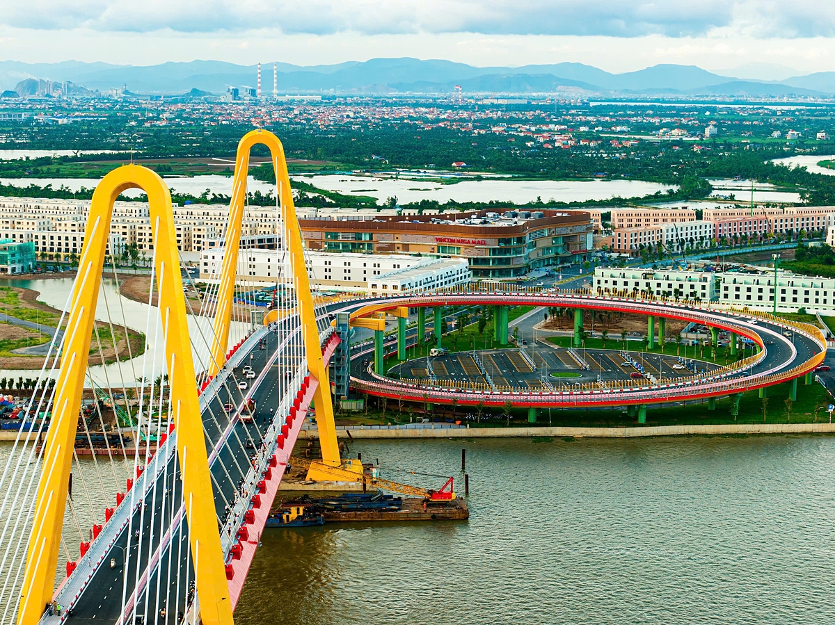 Sau khi đưa vào sử dụng, cầu Máy Chai sẽ kết nối thẳng trung tâm thành phố sang khu đô thị, vui chơi giải trí bậc nhất Hải Phòng bên đảo Vũ Yên.