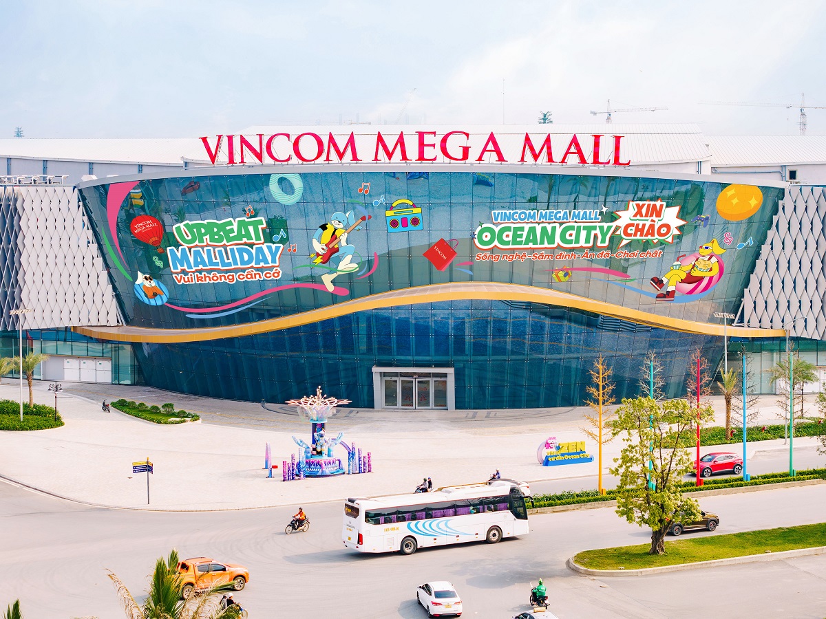 Vincom Mega Mall Ocean City – Điểm nhấn trải nghiệm mới phía Đông Thủ đô.