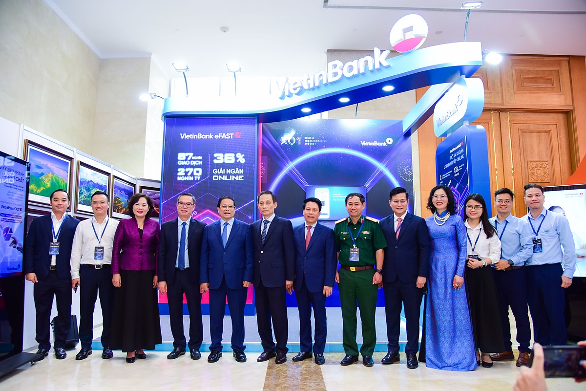 VietinBank tham gia sự kiện Chuyển đổi số Ngành Ngân hàng năm 2025 chủ đề “Hệ sinh thái số thông minh trong kỷ nguyên mới”.
