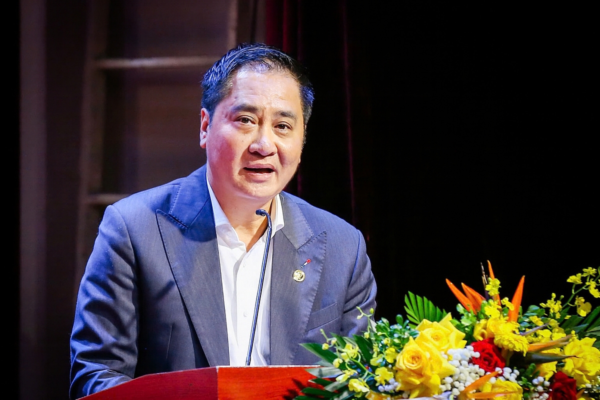 Ông Mai Xuân Sơn, Tổng Giám đốc T&T Group phát biểu tại Hội nghị.