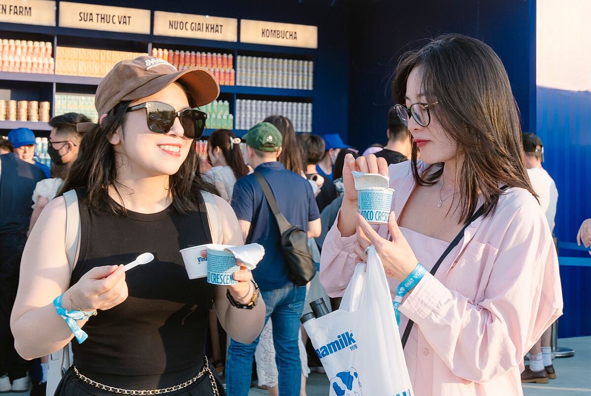 Chỉ trong nửa đầu năm 2025, Vinamilk tiếp tục tung ra thị trường 70 sản phẩm mới &lpar;Ảnh: Minh Anh&rpar;.