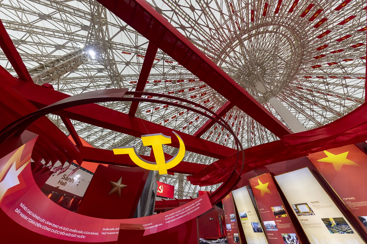 Không gian trưng bày đầy cảm hứng bên trong nhà triển lãm Kim Quy.