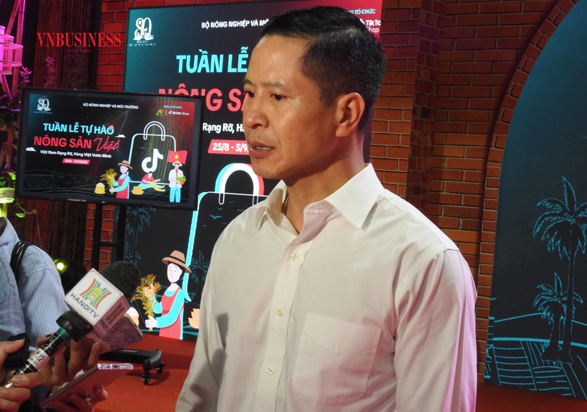 Ông Nguyễn Minh Tiến, Giám đốc Trung tâm Xúc tiến Thương mại Nông nghiệp, Bộ Nông nghiệp và Môi trường.