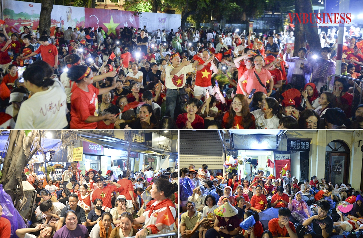 Mọi người cùng nhau hát vang những bài hát ca ngợi Đảng, Bác Hồ và tình yêu quê hương đất nước.