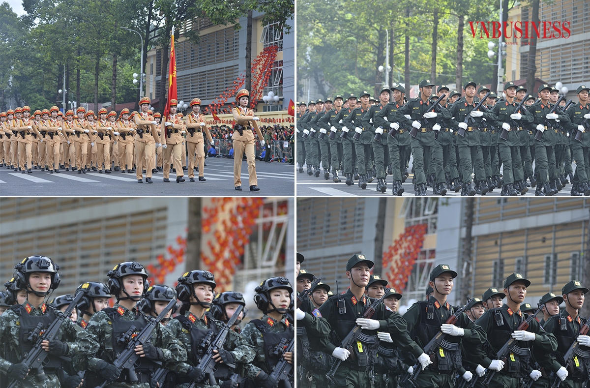 Lễ diễu binh, diễu hành kỷ niệm 80 năm Cách mạng tháng Tám và Quốc khánh 2/9 có sự tham gia của 43 khối diễu hành, 18 khối đứng, hàng nghìn phương tiện quân sự, cùng khoảng 40.000 người tham dự.