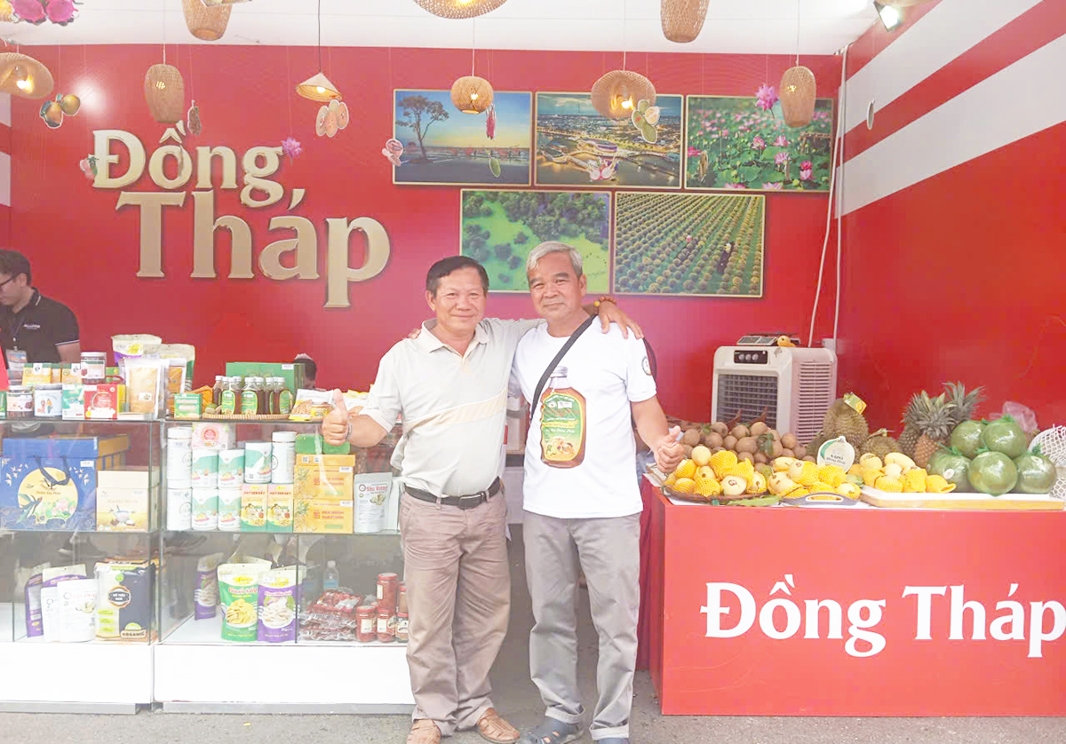 Các sản phẩm được gắn sao OCOP của HTX ngày càng được khẳng định về chất lượng, thương hiệu.