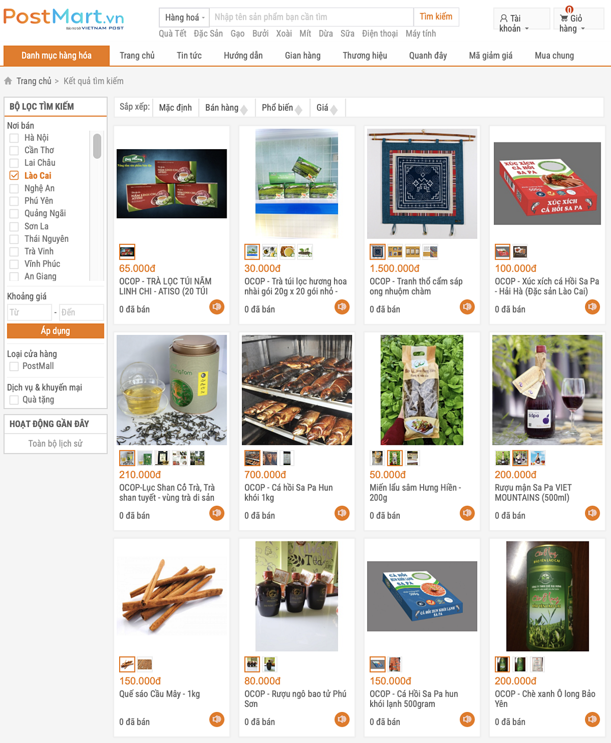 Nhiều sản phẩm bản địa của Lào Cai đã được tiêu thụ khắp mọi miền, cuộc sống của người dân địa phương ngày càng phát triển.