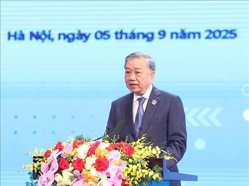 Tổng Bí thư Tô Lâm phát biểu. Ảnh: Thống Nhất/TTXVN