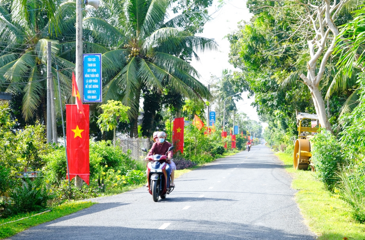 Nông thôn mới Cần Thơ ngày càng khởi sắc &lpar;Ảnh: BCT&rpar;.