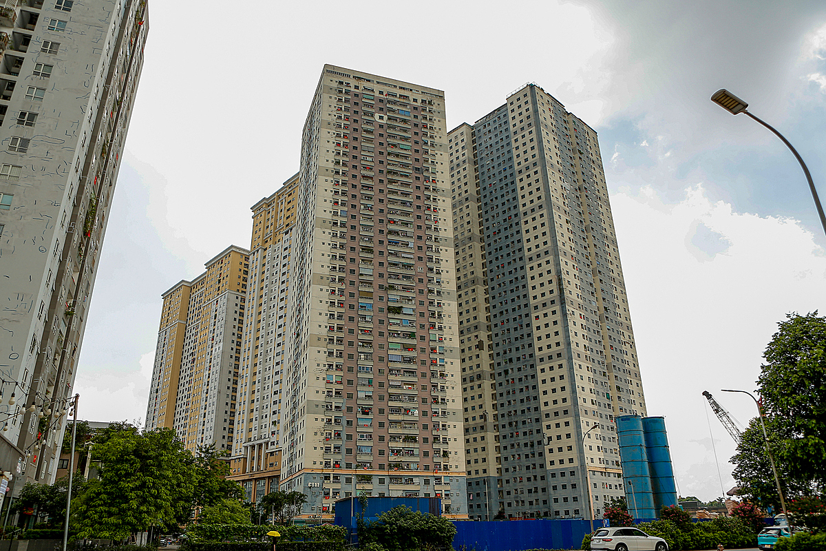 Nhiều căn hộ tại đây tiệm cận giá hơn 60 triệu đồng/m2.