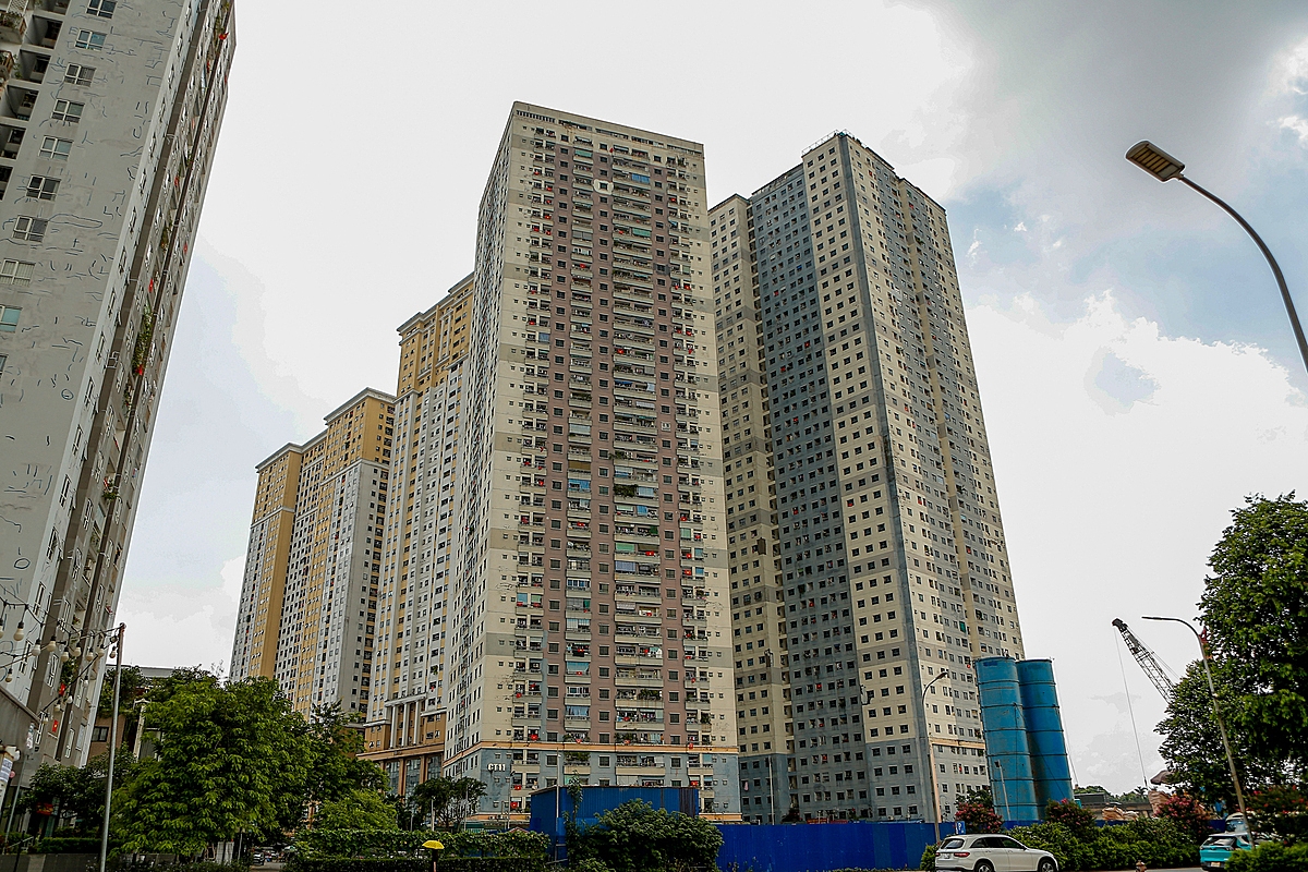 Nhiều căn hộ tại đây tiệm cận giá hơn 60 triệu đồng/m2.