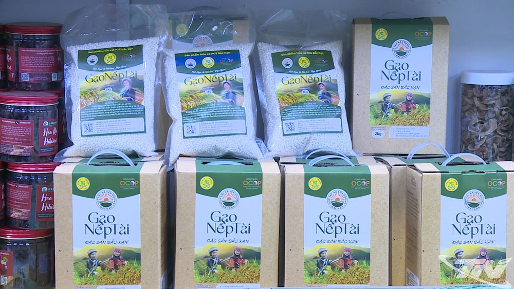 Nếp Tài là một trong những sản phẩm OCOP của địa phương.