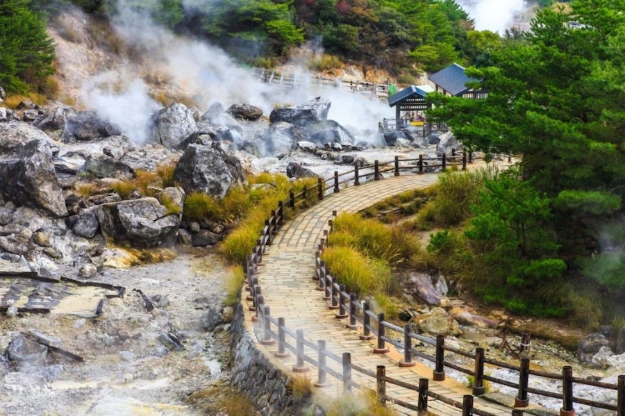 Suối nước nóng Klu là thế mạnh du lịch của xã Đakrông.