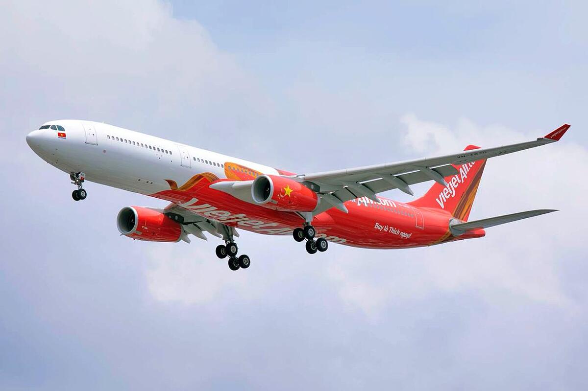 Ngày 14/9, Vietjet chính thức đón thêm tàu bay A330 thân rộng mang số hiệu VN-A820.