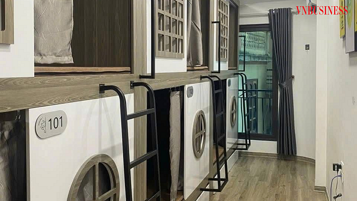 Nhiều hộp ngủ có chiều cao hạn chế, khách thuê chỉ ngồi không thể đứng.