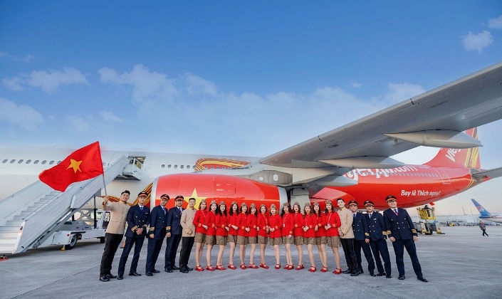 Vietjet khép lại hành trình ấn tượng tại Triển lãm 80 năm Hành trình Độc lập - Tự do - Hạnh phúc