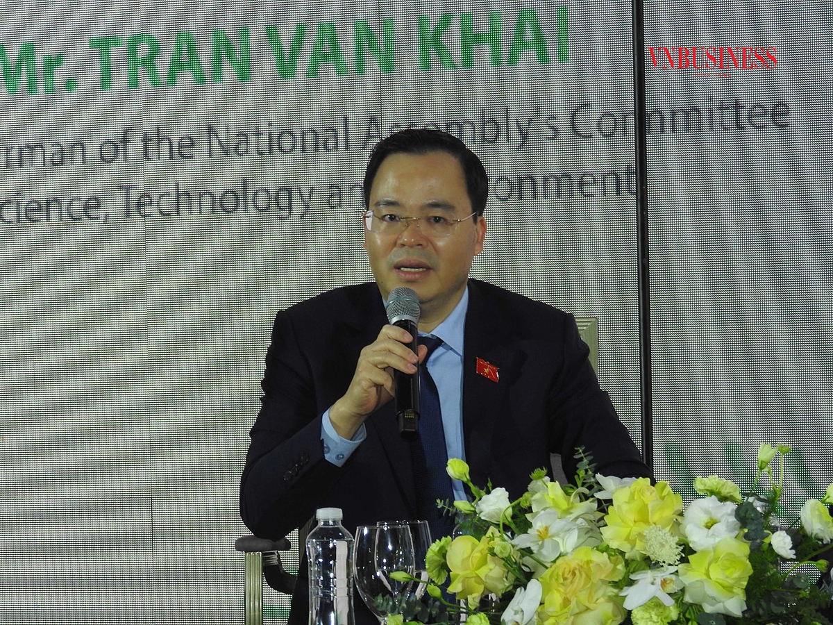 TS Trần Văn Khải, Phó Chủ nhiệm Ủy ban Khoa học, Công nghệ và Môi trường của Quốc hội.