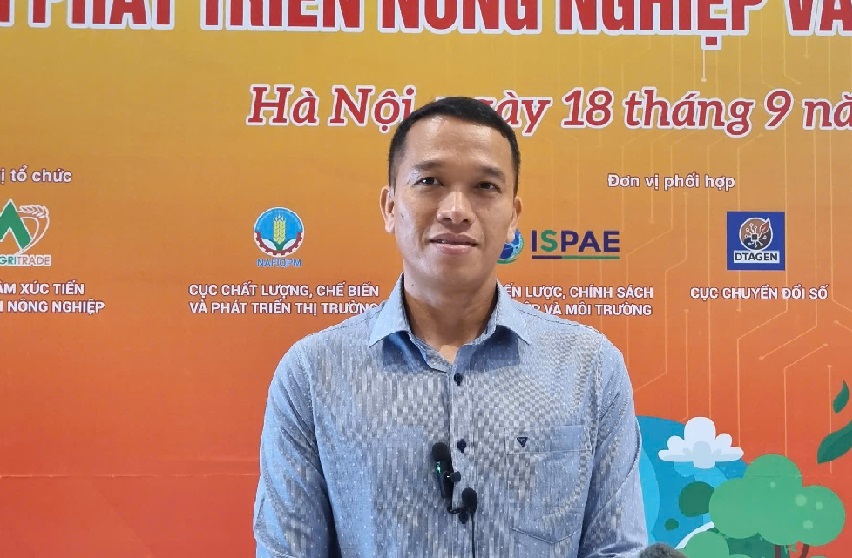 Ông Trần Văn Vân, Giám đốc Công ty CP Quốc tế Minh Phú &lpar;Hưng Yên&rpar;.