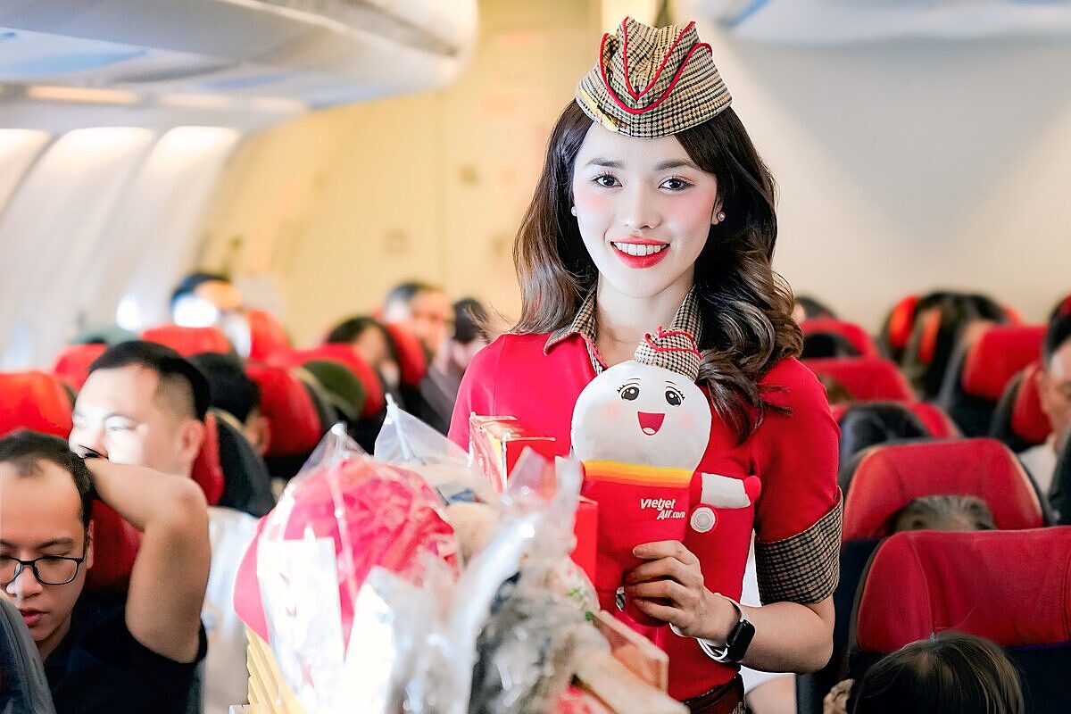 Vietjet dành tặng hàng trăm ngàn vé Eco chỉ từ 0 đồng.