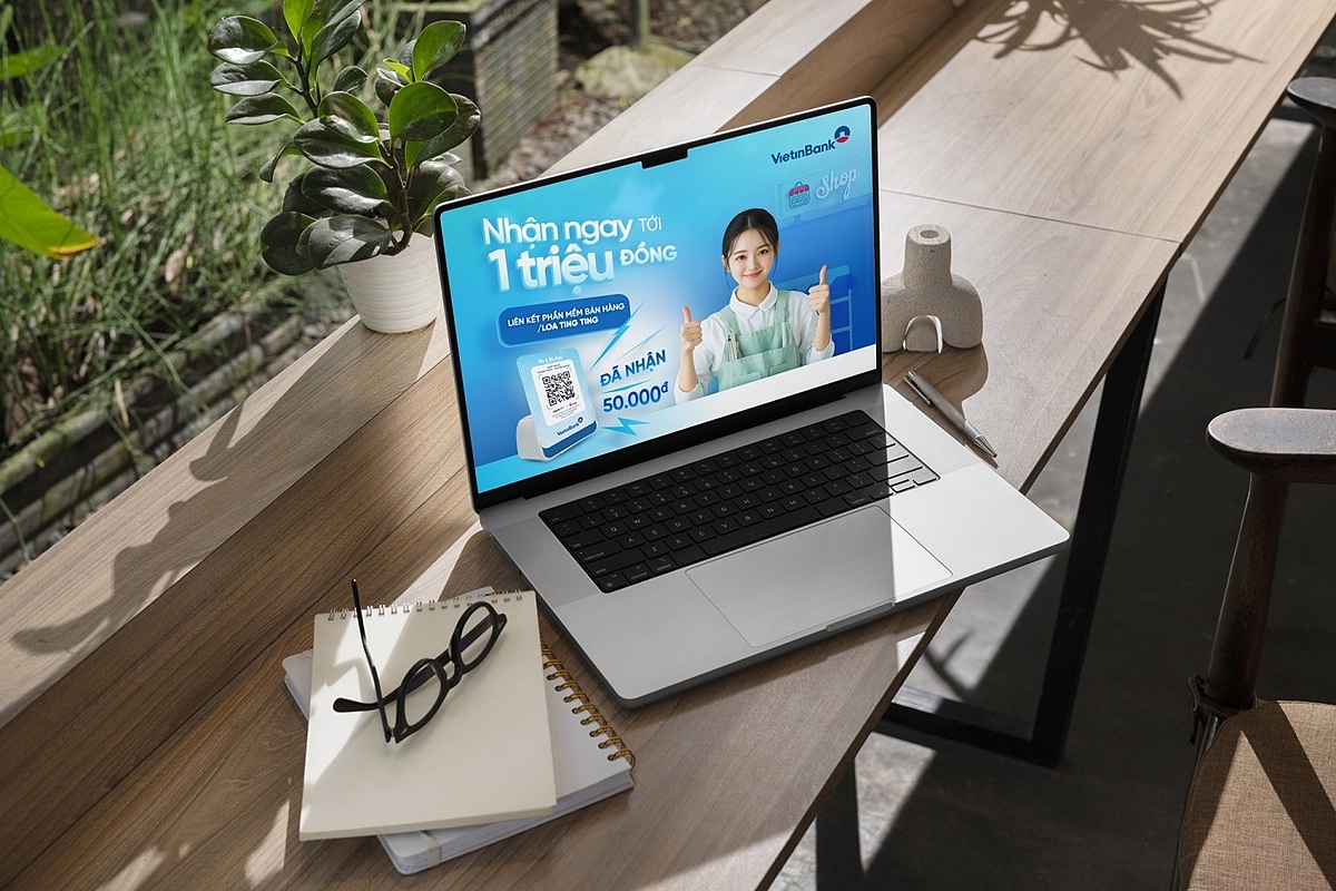 VietinBank tung ưu đãi tặng đến 1 triệu đồng cho khách hàng kinh doanh.