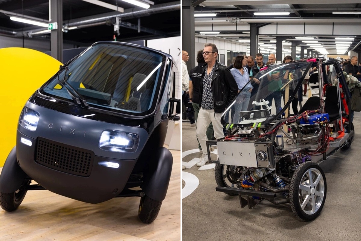 Với vận tốc tối đa 120km/h, chiếc xe điện này có thể lưu thông cả trên cao tốc.