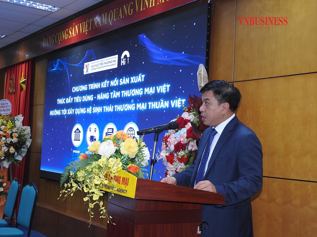 Ông Lê Hoàng Tài, Phó Cục trưởng Cục Xúc tiến thương mại, Bộ Công Thương.