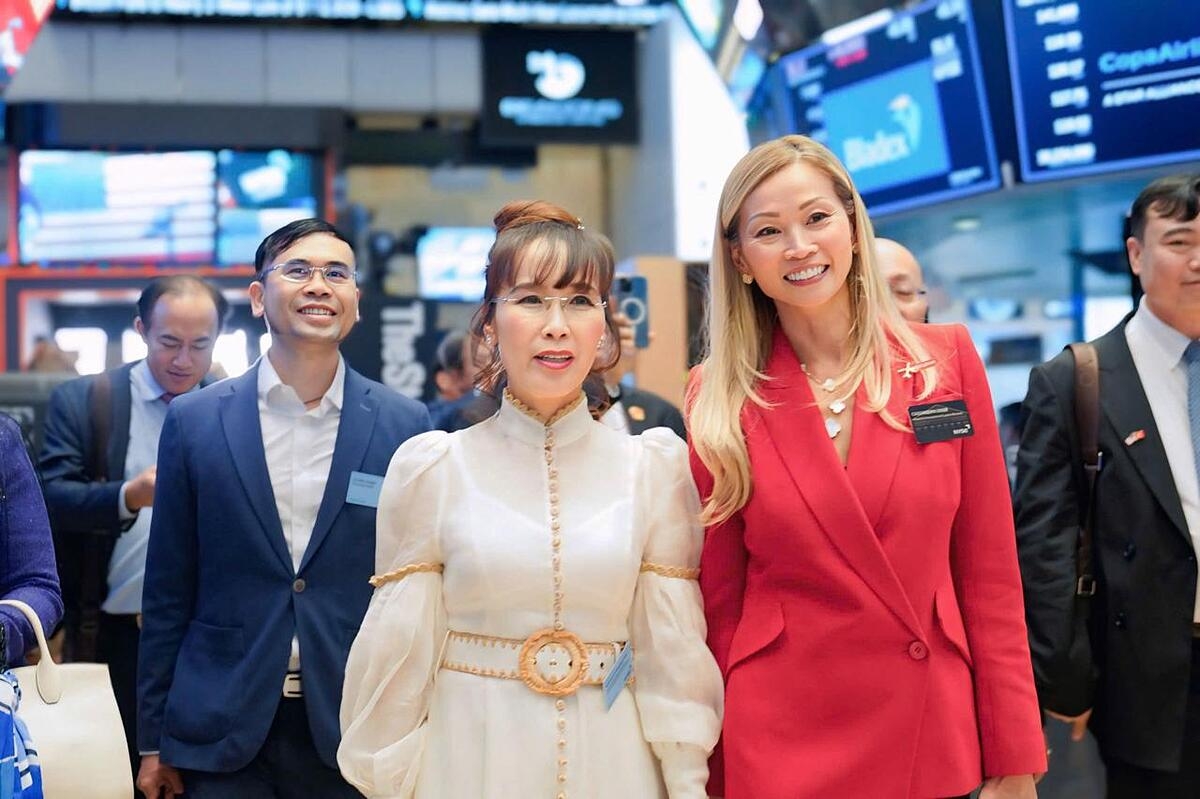 Chuyến thăm NYSE mở ra cơ hội mới cho Vietjet, HDBank và các doanh nghiệp Việt Nam.