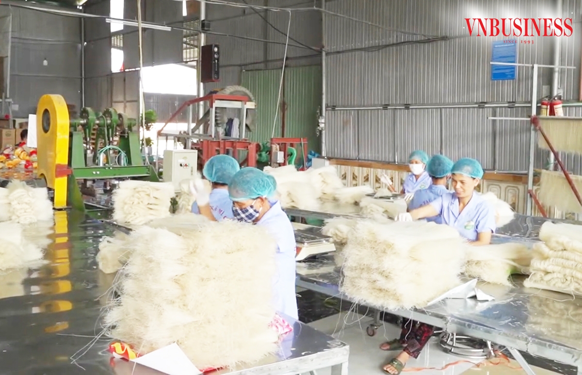 Mỳ gạo Hùng Lô cùng loạt sản phẩm OCOP làm giàu cho người dân Phú Thọ.