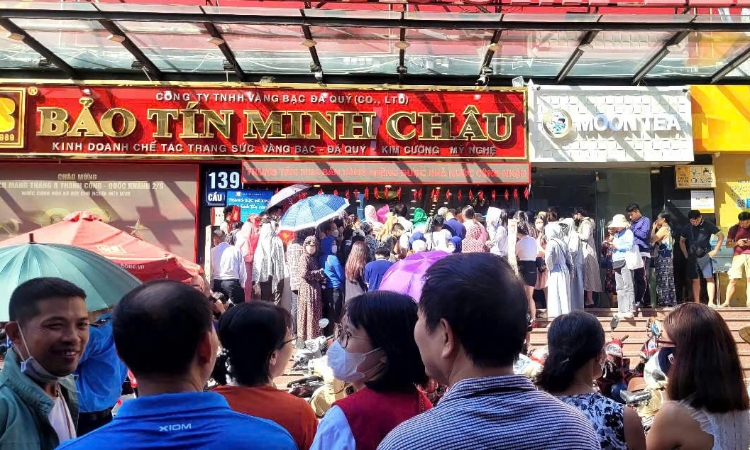 SJC, Bảo Tín Minh Châu và Doji tiếp tục bị xử phạt số tiền lớn