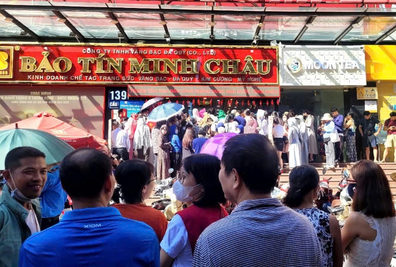 SJC, Bảo Tín Minh Châu và Doji tiếp tục bị xử phạt số tiền lớn