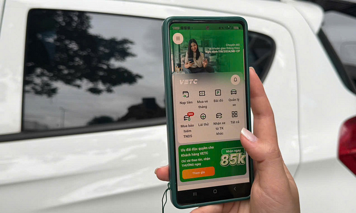 Ô tô sẽ không được qua trạm thu phí điện tử không dừng nếu chưa có tài khoản giao thông.