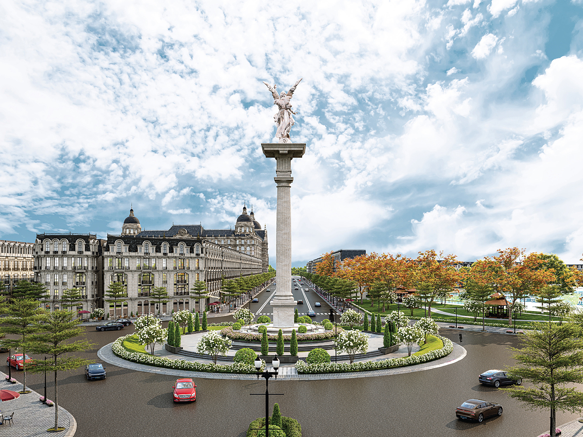 Noble Palace Tay Thang Long quy mô hơn 70 ha với gần 2500 căn nhà phố dự kiến bàn giao từ Q4/2025.