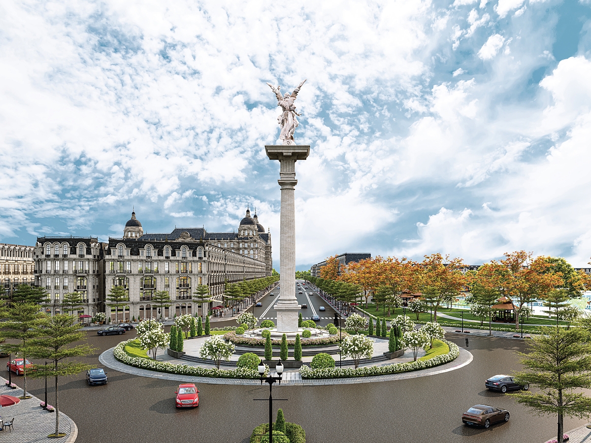 Noble Palace Tay Thang Long quy mô hơn 70 ha với gần 2500 căn nhà phố dự kiến bàn giao từ Q4/2025.